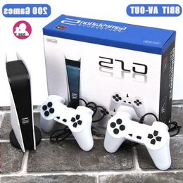 P5 TV Video Game Console 8 Bit Retro 200 Classic Games Built-In GS5 Station USB Wired Handheld Gamepad AV Output Nbdgi Nelli