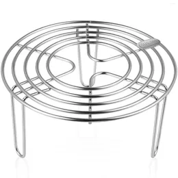 Double Boilers Stainless Steel Steamer Rack Round Cooling For Steaming Canning Cooking And Baking