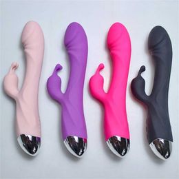 Vibrator Charging Shock G-point Massage Stick Sex Vibrates For Women Female Masturbation 231129