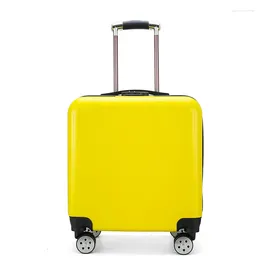 Suitcases HT596-High Quality Design ABS Material Plastic Roller Travel Case Personalized And Fashionable Portable Suitcase