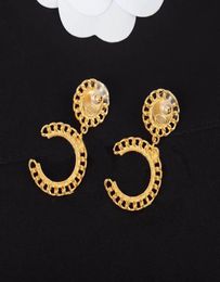 Fashion Earring Have Stamp Studs For Women Classic Letters 925 silver needle Top Party Gift PSC374477134