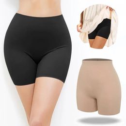 Skirts Women Safety Shorts Anti Chafing Invisible under Skirt Shorts Ladies Seamless Underwear Ultra Thin Ice Silk Cool Safety Pants