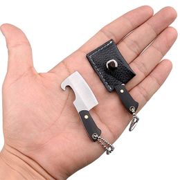 Cheap Price Wholesale Stainless Steel Mini Knife Hobby Knife Portable Keychain Outdoor Pocket Knife