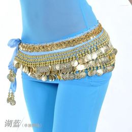 Stage Wear Dancer Beginner Belly Dance Waist Chain Dress Suit Practise Belt Scarf