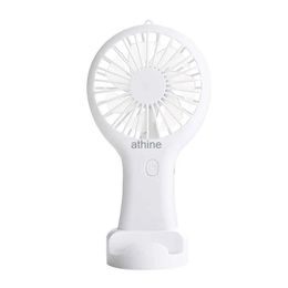 Electric Fans Fan Handheld USB Rechargeable Ultra-Quiet Portable Student Office Mini Fan Cool Air Wind Power Outdoor Travel Cooling Fans YQ240104