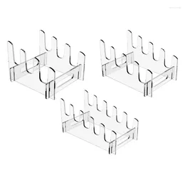 Kitchen Storage Versatile Acrylic Serving Platter Stand Durable Display Shelves Rack For Weddings And Banquets