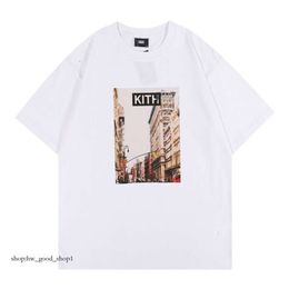 Kith T-shirt Designer T Shirt Mens T Shirts Summer Men Casual Short Sleeve High Quality Printing Tees Mens Clothes US Size S-xxl 335