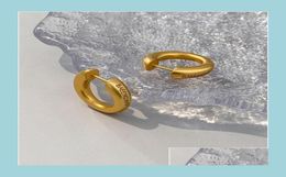 Hoop Huggie Designer B Jewellery Womens Earrings Classic Fashion Style Studs Gold Plated Drop Delivery Dhtrn2154905