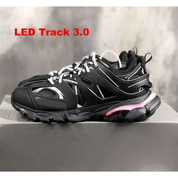 Dress Shoes Led Track 3 3.0 Shoe Men Women Sneakers Triple Black White Pink Blue Orange Yellow Green Tess.s. Gomma Sneaker Tracks Sports