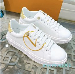 Mens Spring 2024 New Womens Casual Shoes Fashion Trend Leather Sports Sneakers