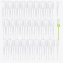 Storage Bottles 10Pcs Plastic Disposable Transfer Pipettes 0.2-10ML Graduated Eye Dropper For Lip Gloss Essential Oils Laboratory Science