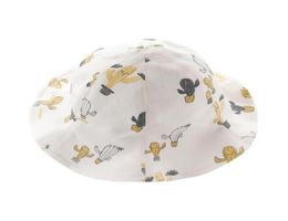 Spring and summer baby hat cute female baby visor child sunscreen fisherman hat251H5827742