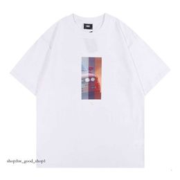 Kith T-shirt Oversize 2022 New Tokyo Shibuya T Men Women High Quality Street View Printing S Tee Tops ROSE Omoroccan Tile Tees 331