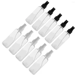 Storage Bottles 10pcs 100ML Mist Spray Bottle Empty Clear Travel Supplies For Essential Oils Toner