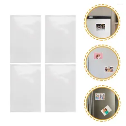Frames 8 Pcs Po Bag Magnetic Pockets Picture Refrigerator Magnets Pvc For Sleeves