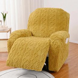 Chair Covers 1-person Sofa Cover All-inclusive Electric Single Elastic Recliner Slipcover Cushion
