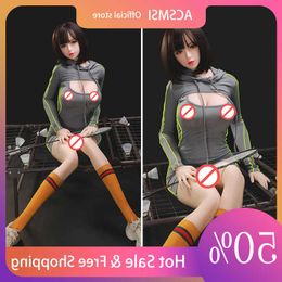 A Sex Dolls 168cm Dolls TPE Real Middle Breast pussy Adult Robot Lifelike Silicone male toys Skeleton Love