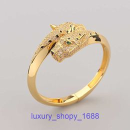 Luxury Bangle designer Jewellery man bracelet High quality Car tiress New Double Headed Leopard Bracelet Spotted Mens and Womens Jewellery Have Original Box