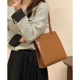 Evening Bags Tote Bag 2024 Single Shoulder Underarm Women's Commuter HandBag Premium Genuine Leather Package