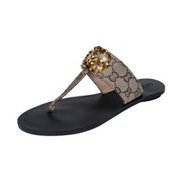 Designer gu ccirSlippers G G Infradito Infradito Marca Donna Scivoli Sandali più nuovi Spiaggia Interno Esterno Scivolo Piatto Slassic Somen Scarpe Estate Donna Sandalo scorrevole