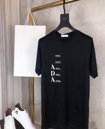 Fashion Mens T Shirts women Black White Designs Mens Casual Top Short Sleeve S4XL4959858