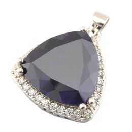 Necklaces 925 Silver Jewellery silver tanzanite pendant classic women necklace