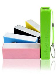 Universal 2600mAh Portable Perfume USB Power Banks External Backup Battery Charger Emergency Travel Mini Mobile Powers4269330