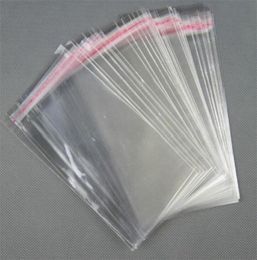 Clear white Resealable OPP Poly Package Bags Transparent Packing Bags Plastic Self Adhesive Seal8315048