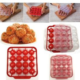 Kitchen Plastic Meatball Mould Making Fish Melon Ball Self Stuffing Food Cooking Machine High Temperature Resistance 240103