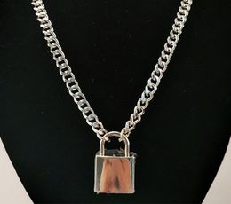 Choker Lock Necklace Layered On The Neck With Lock Punk Jewellery Key Pendant Chain For Women Men Sweater Chains Necklaces Y2007305969789