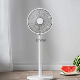 Electric Fans Electric Fan Floor Fan Household Mute Vertical Large Wind Fan Dormitory Small Desktop Strong Orbit Fan Bladeless Neck Fan YQ240104