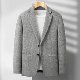 Men's Suits 2024 High Quality Men Fashion Handsome Leisure Business Everything Trends Autumn And Winter Blazers Single Breasted M-4XL