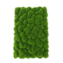 Decorative Flowers Simulated Moss Foam Board Fake Stone Plant Background Wall Suitable For Shopping Malls Els Restaurants