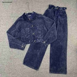 designer tracksuit women 2pcs brand clothing for womens summer shirt shorts fashion jeans wear denim jacket two-piece Jan 04