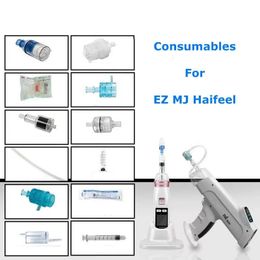 Beauty Equipments EZ Vacuum Mesotherapy Meso gun accessories needle tube and filter 5 pin 9 pins injection syringe
