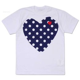 1RK3 Mens Womens Famous Fashion Designer Play Red Love Couple Tshirt Casual Short Sleeve Summer Streetwear Hiphop Tops Embroidery Clothing on Sale