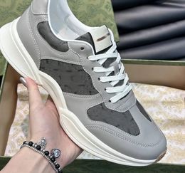 Mens Ladies Latest Spring Summer Casual Sports Trend Designer Brand Sneakers Thick Sole Heightened Black Mens Shoess Top Quality