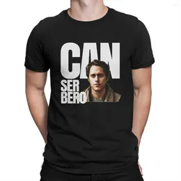 Men's T Shirts Hip Hop T-Shirt For Men Canserbero Novelty Pure Cotton Tee Shirt Crewneck Short Sleeve Birthday Present Clothes