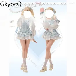 Casual Dresses GkyocQ Autumn Women Luxury Dress Off Shoulder Patchwork Puff Sleeve Short Girls Sexy Skirts Female Fashion Clothes
