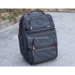 Fashion TUMIIS Business Handbag Mens Designer Men's Backpack Ballistic 3 Men Computer Alpha Series Black Bookbag Sport Backpacks Luxury Nylon Bag 141x