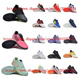 High ankle Soccer Shoes Streetgatoes IC LUNARes GATOes II Cleats Trainers Mens Outdoor Football Boots