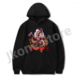 Men's Hoodies Terrifier Christmas Horror Movie Merch Winter Holiday Women Men Fashion Casual Sweatshirts