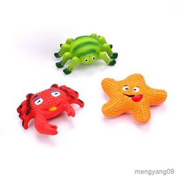 Dog Toys Chews Pet Toys For Dogs Cats Toys Squeak Toys Latex Crab Starfish Puppy Dogs Chew Pet Supplies Popular Dog Toys For Small Dogs