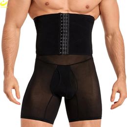 Underpants Lazawg Body Shaper Shorts for Men Shapewear Weight Loss High Waist Underwear Waist Trainer Tummy Control Panties Slimming