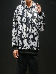 Men039s Hoodies Sweater Panda Printing Male AnimaPrint Men 2022 Autumn Hip Hop CasuaPullover Hooded Sweatshirts Streetwear 9549272755