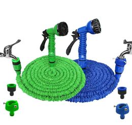 Garden Hose Flexible ThreeTime Expandable Outdoor Water Hose Reel Lightweight Water Spray Nozzles Gun Long Hos6016371