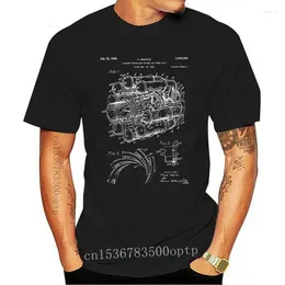 Men's T Shirts Aerospace Engineer Shirt For Mechanical Engineering Pilot Him Jet Engine P183