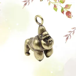 Pendant Necklaces Charms Brass Gorilla Shape Jewellery Vintage Tibetan DIY Findings Making Crafting For Necklace Bracelet