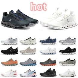 Shoes on 2024Casual Shoes Designer Mens Running Shoe on Sneakers Federer Workout and Cross Trainning Shoe Ash Black Grey Blue Men runner shoes