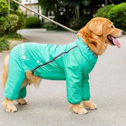 Dog Apparel Design Fall Winter Pet Clothes Jackets Four-legged Warm Reflective Windbreaker Adjustable Collar Large Coats 3XL-8XL